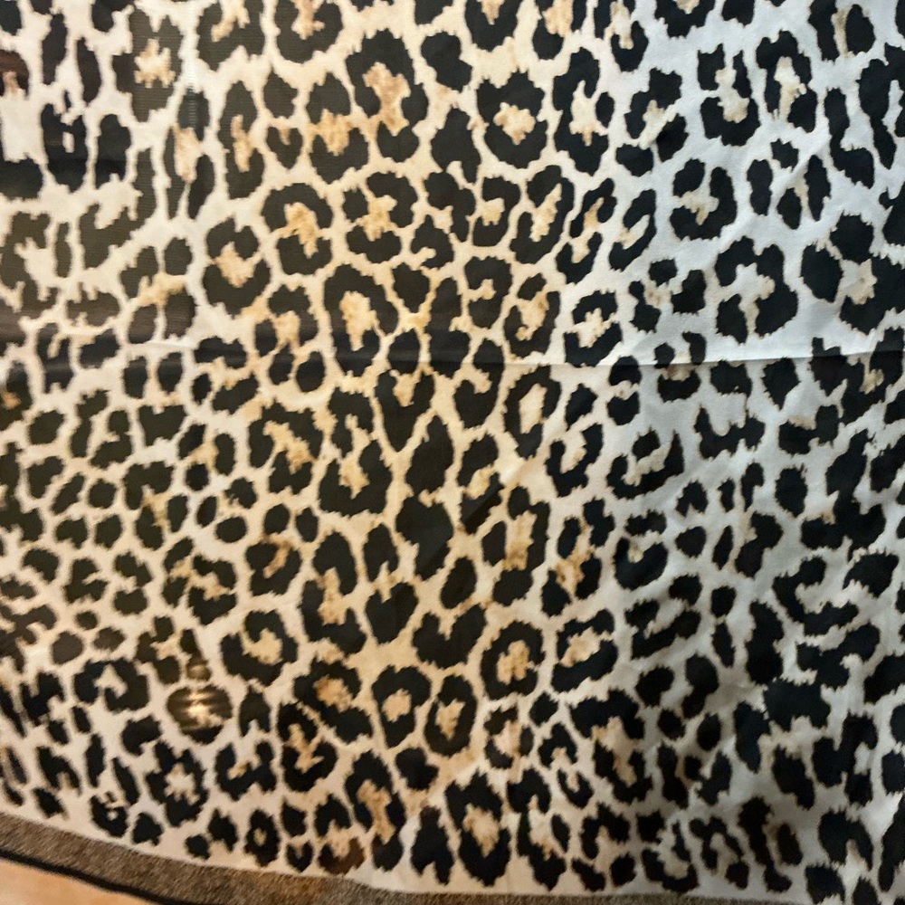 Leopard Print Scarf - image 2